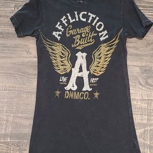 Affliction tee shirt